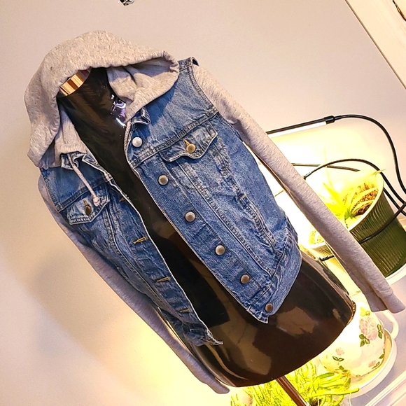 Jean jacket Life In Progress sz XS - Picture 1 of 7